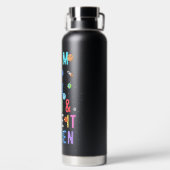 Dream Big Work Hard & Make it it it Waterfles (Achterkant)