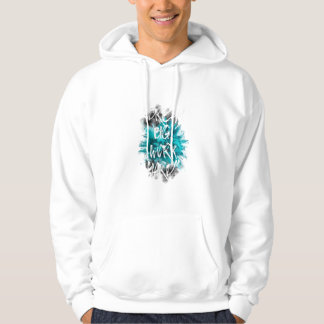 Dream Big, Work Hard: Teal Explosion T-Shirt
