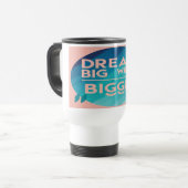 Dream Big Write Bigger 2 tasses de voyage (Devant gauche)
