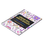 Dream Big, Write Bigger – Inspirational Notitieboek (Linkerzijde)
