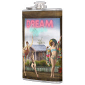 Dream Bigger Altered Art  dansers Heupfles (Links)