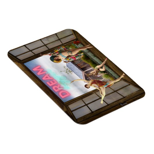 Dream Bigger Altered Art dansers Magneet (Rechterzijde)