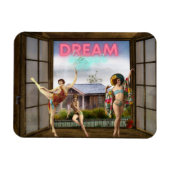 Dream Bigger Altered Art dansers Magneet (Horizontaal)