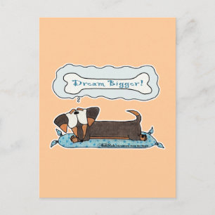 Dream Bigger Briefkaart