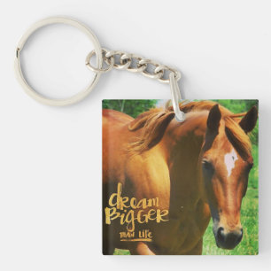Dream Bigger Horse Sleutelhanger
