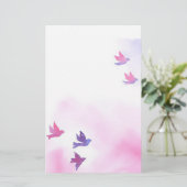 Dream Birds Stationery Briefpapier (Staand voorkant)