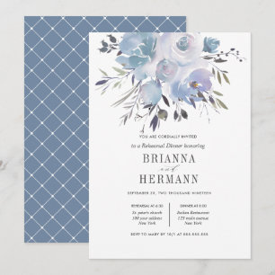 Dream Blue   Flowers Weddenrennen Kaart