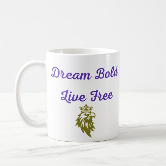Dream Bold Coffee Mok (Links)