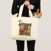 Dream Butterfly Jumbo Canvas Canvas tas (Voorkant (product))