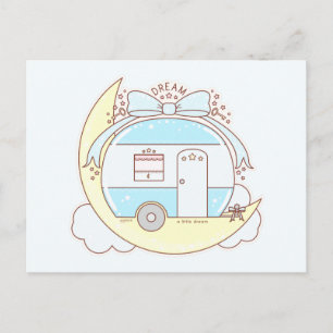 Dream Camper Trailer Briefkaart