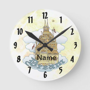 Dream Castle Clock Ronde Klok