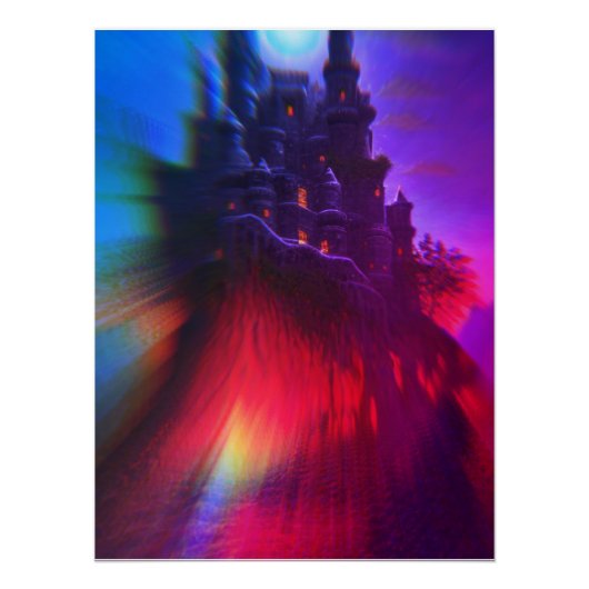 Dream castle perfect poster (Voorkant)