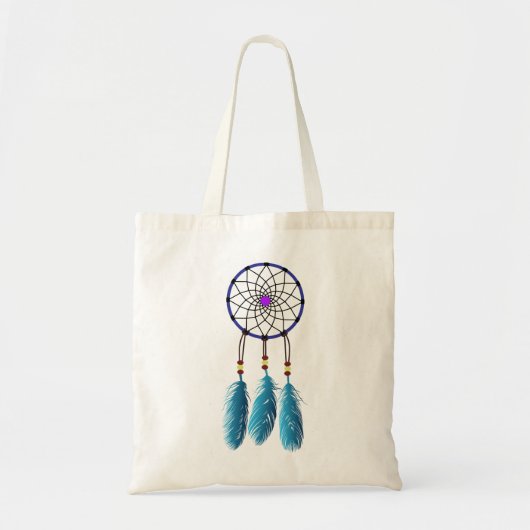 Dream catcher Background Tote Bag (Voorkant)
