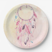 Dream Catcher Boho Paper Bord (Voorkant)