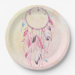 Dream Catcher Boho Paper Bord