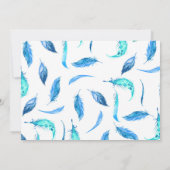 Dream Catcher Boy Invitation d'anniversaire (Dos)