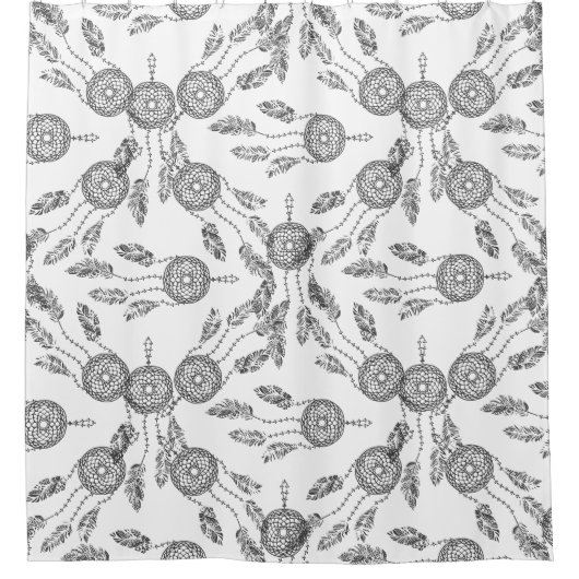 Dream Catcher Design Douchegordijn (Voorkant)