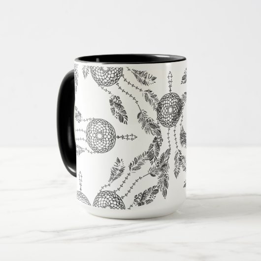 Dream Catcher Design Mok (Voorkant links)