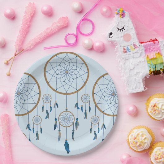 Dream Catcher Design Paper Borden Papieren Bordje (Feest)