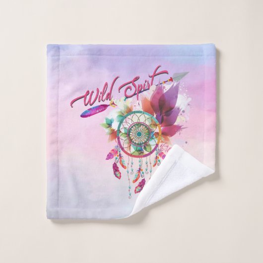 Dream Catcher Et Flèche (Gant de toilette)