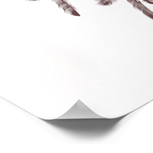 Dream Catcher et poster des citations (Coin)