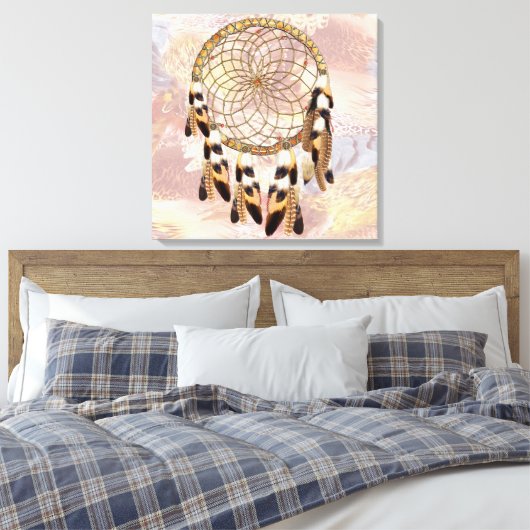 Dream Catcher Home Decor Canvas Afdruk (Insitu (Slaapkamer))