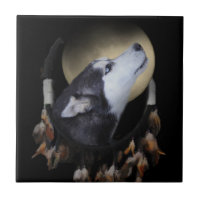 Dream Catcher Husky Art Tegel
