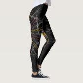 Dream catcher inspireerde abstracte afdrukleggings leggings (Rechts)
