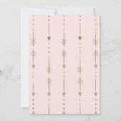 Dream Catcher, Invitation d'anniversaire de Boho (Dos)