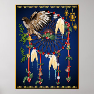 Dream Catcher-kerstPoster Poster