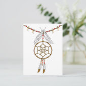 Dream Catcher Ketting Briefkaart (Staand voorkant)