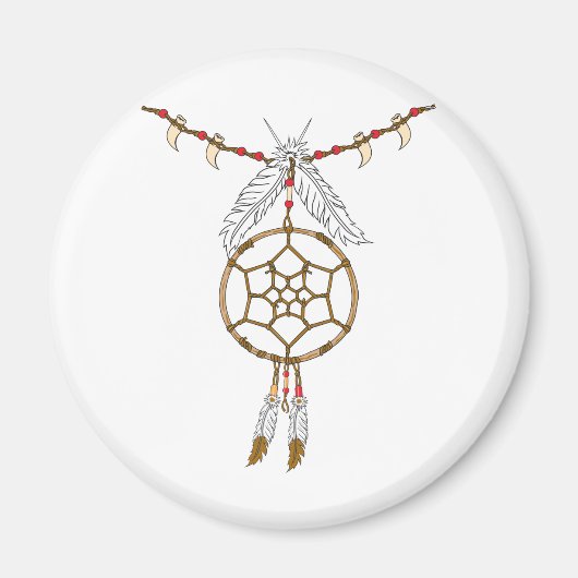Dream Catcher Ketting Magneet (Voorkant)