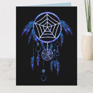 DREAM CATCHER NATIVE AMERICAN BIRTHDAY KAART