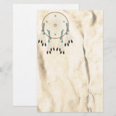 Dream Catcher Papeterie amérindienne (Devant / Derrière)