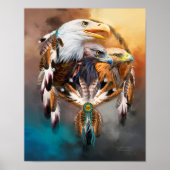 Dream Catcher - Poster d'Art Trois Aigles/Imprimer (Devant)