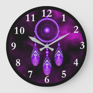 Dream Catcher Round Wall Clock Grote Klok