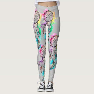 Dream Catcher Splash Paint Art Dames Leggings