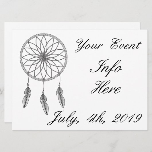 Dream catcher Thunder_Cove (Voorkant / Achterkant)