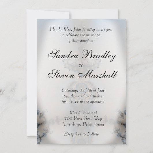 Dream Catcher Wedding Invitation Kaart (Voorkant)