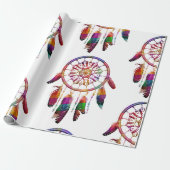 DREAM CATCHER WRAPPING PAPER CADEAUPAPIER (Uitgerold)