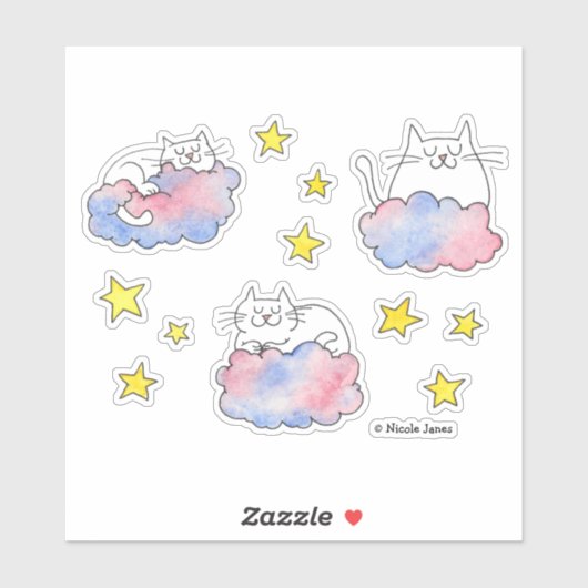 Dream Cats Sticker (Vel)