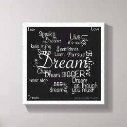 Dream Chaser's Wall Hanging Canvas Afdruk