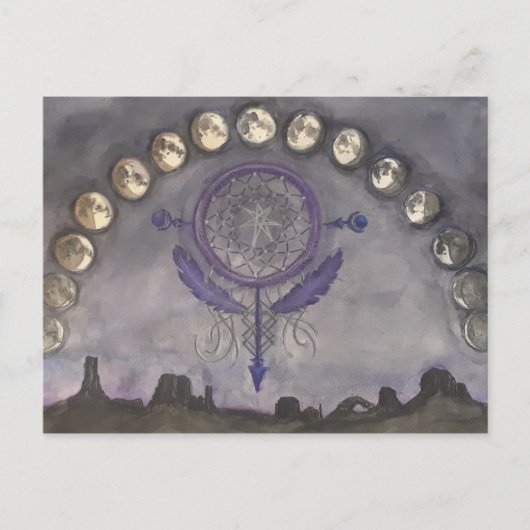 Dream Chasing Briefkaart (Voorkant)