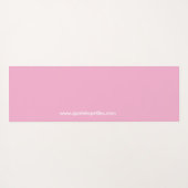 Dream citation tapis de yoga fleuri (Dos (Horizontal))