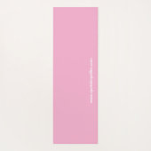 Dream citation tapis de yoga fleuri (Dos)