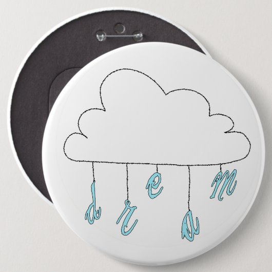 Dream Cloud Button (Voorkant /achterkant)