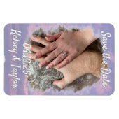 Dream Clouds Lover Bewaar de datum Foto Magnet Magneet (Horizontaal)