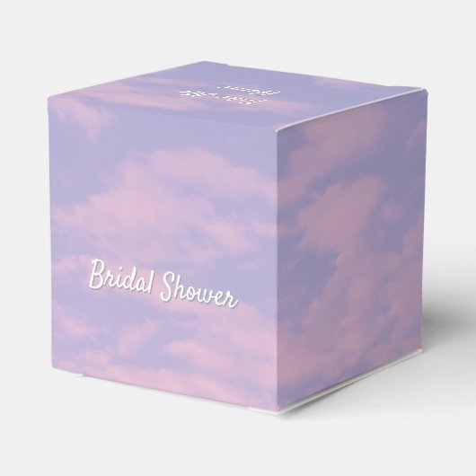 Dream Clouds Lover Theme Bedankdoosjes (Achterkant)