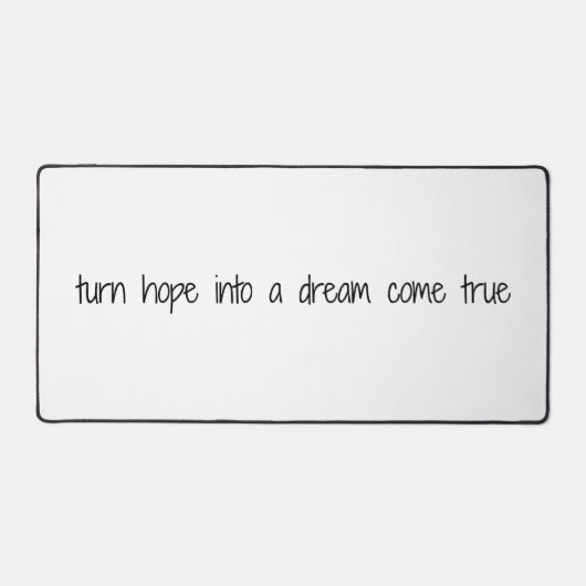 Dream Come True Desk Mat (Recto)