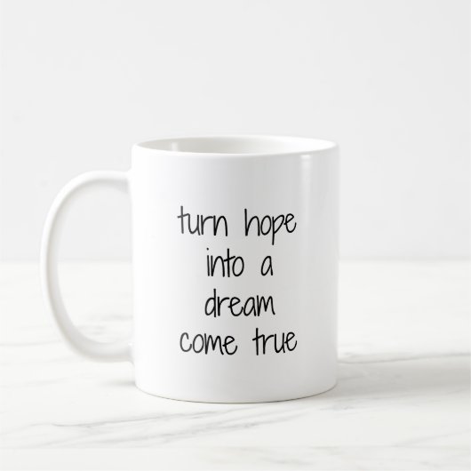 Dream Come True Mug (Gauche)